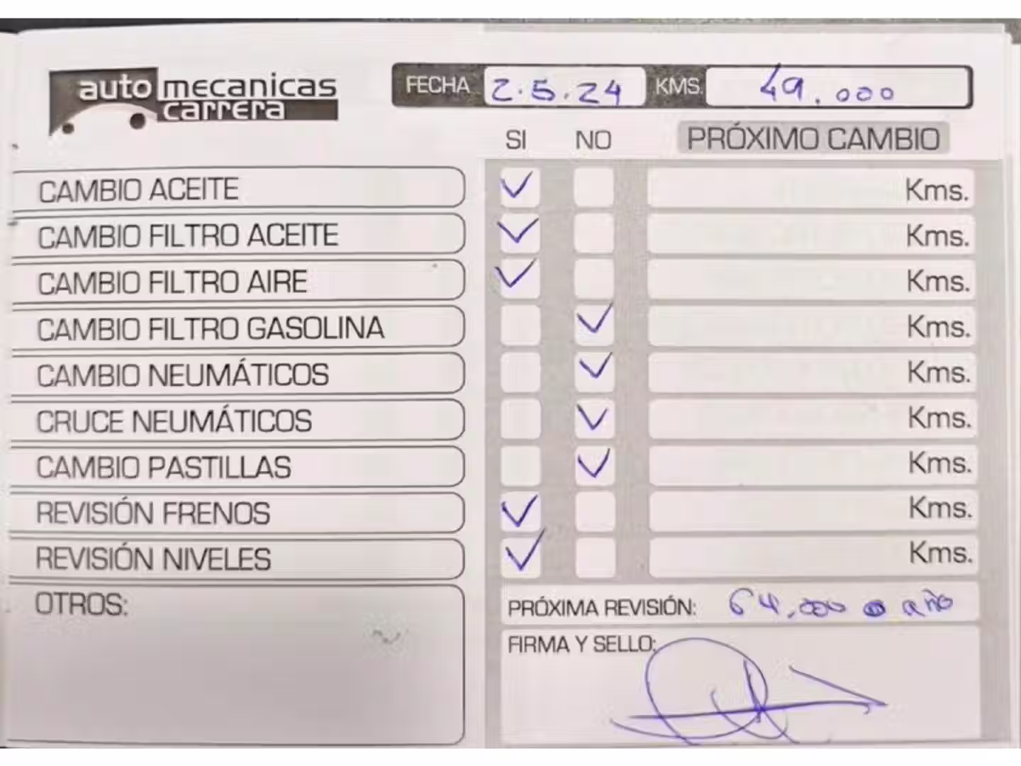 Mantenimiento