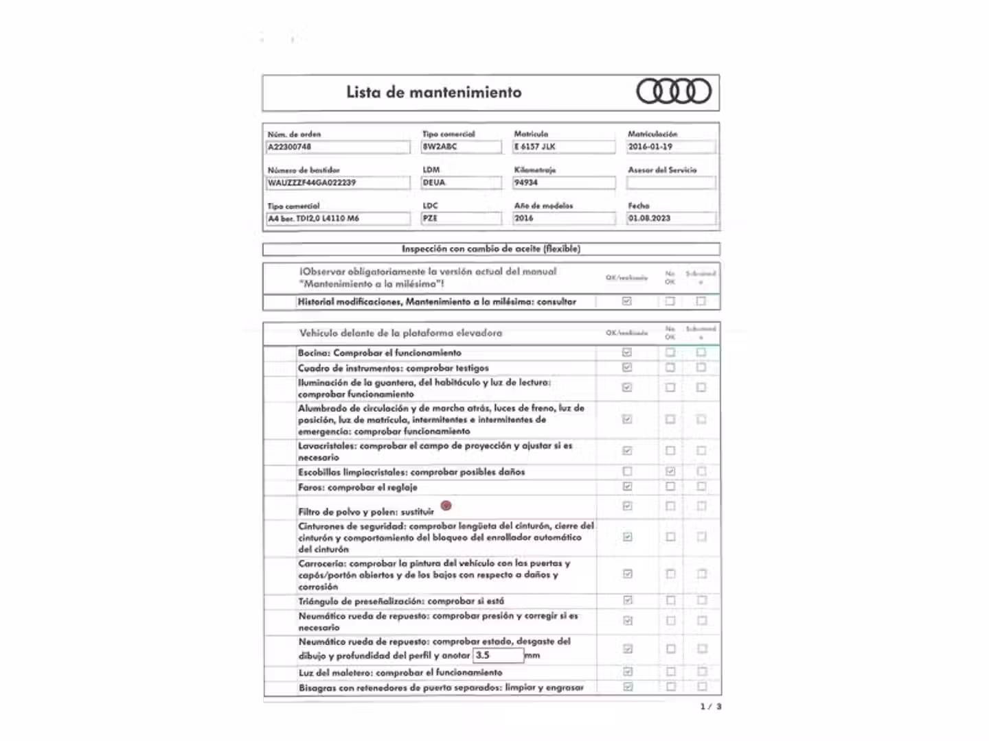 Mantenimiento