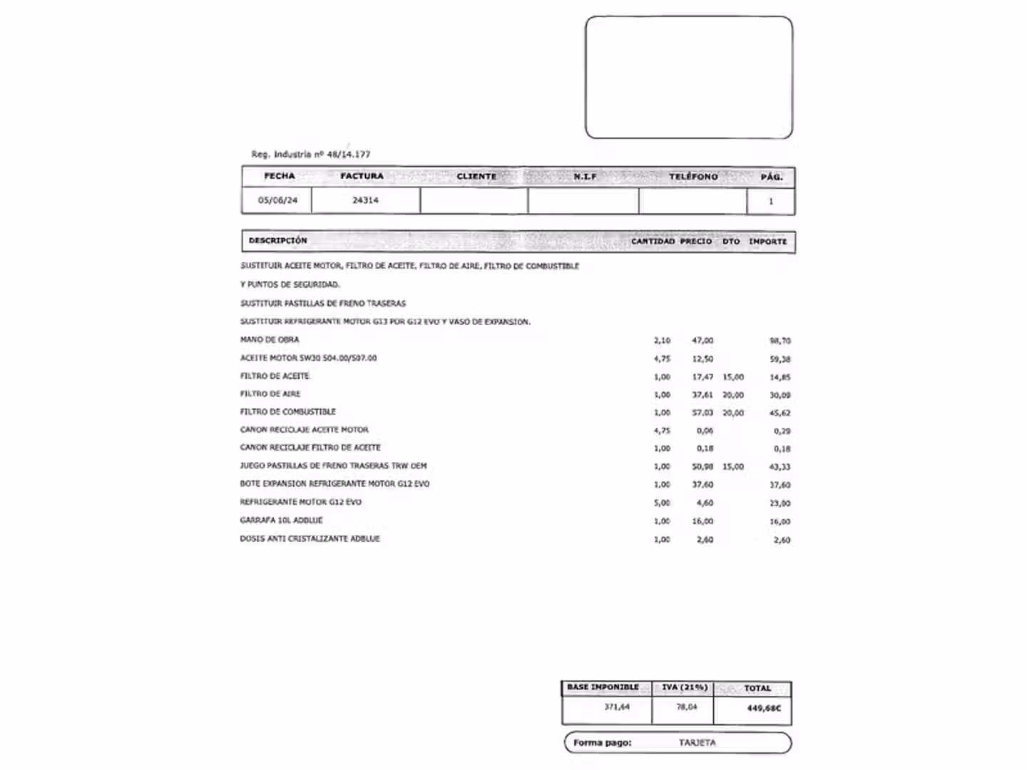 Mantenimiento