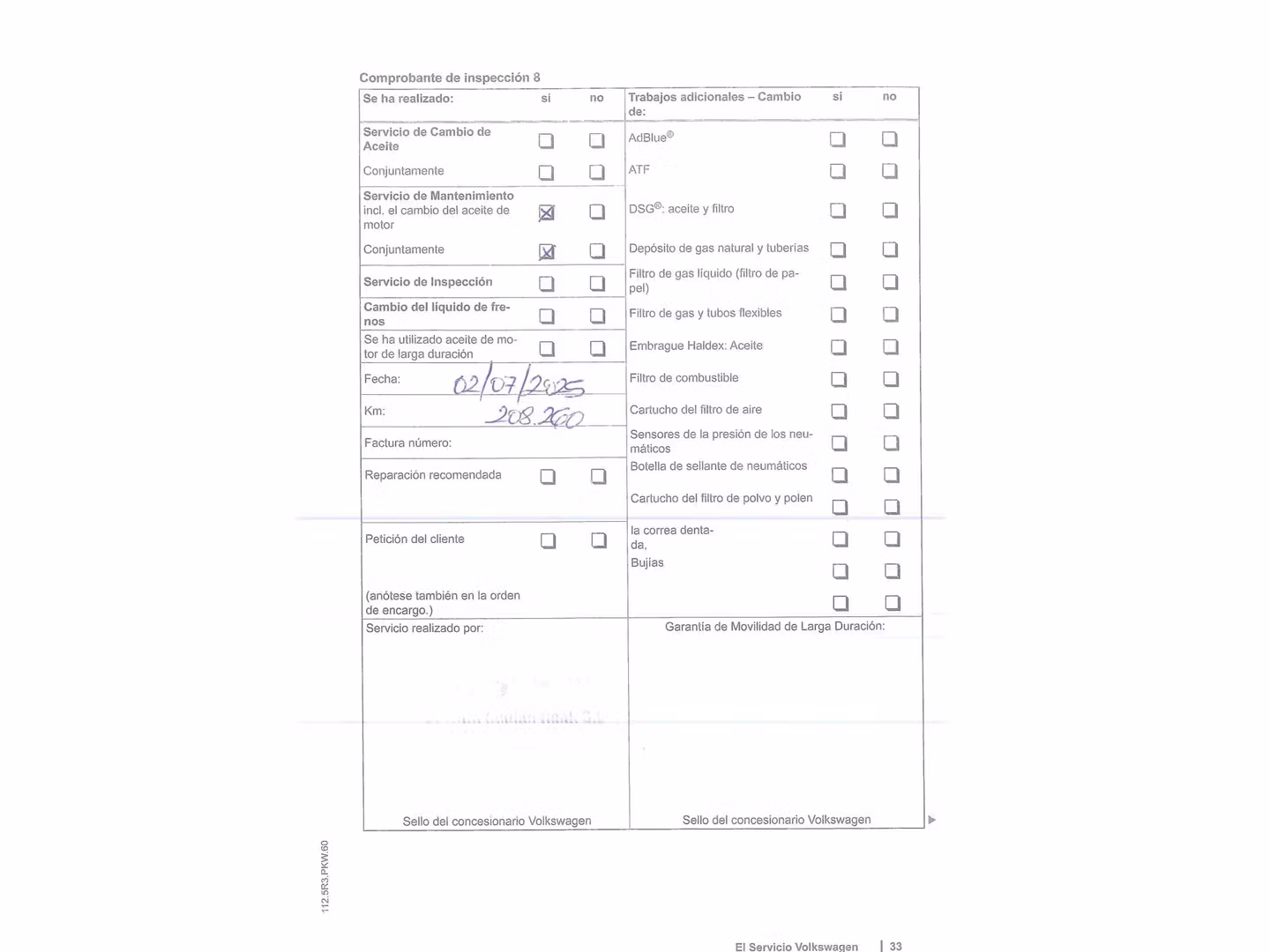 Mantenimiento