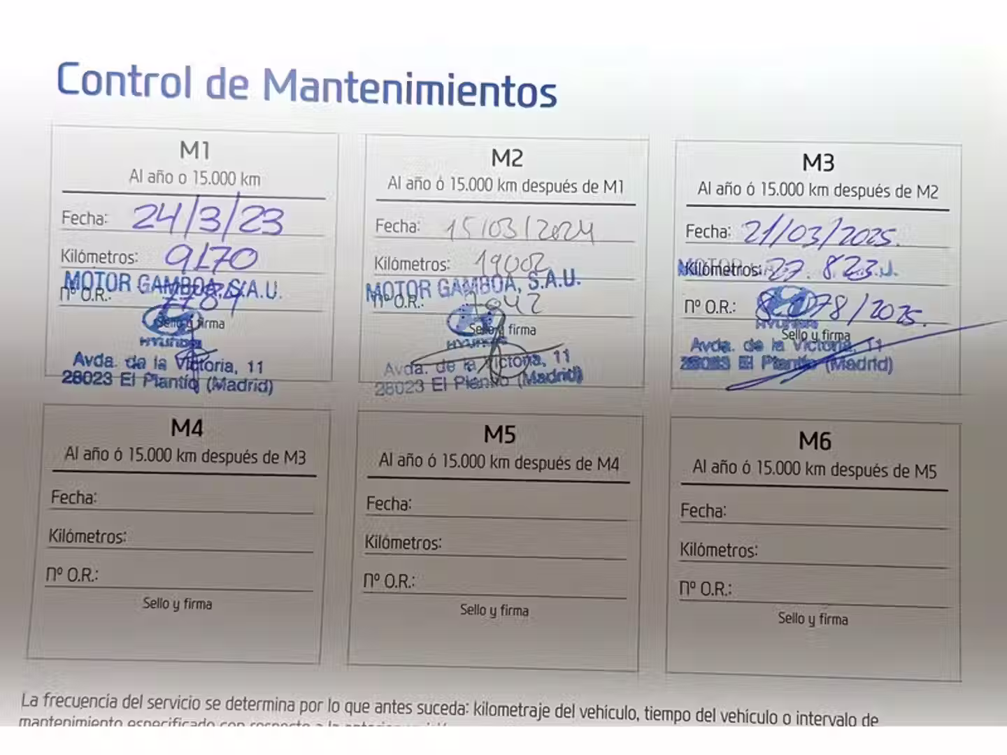 Mantenimiento