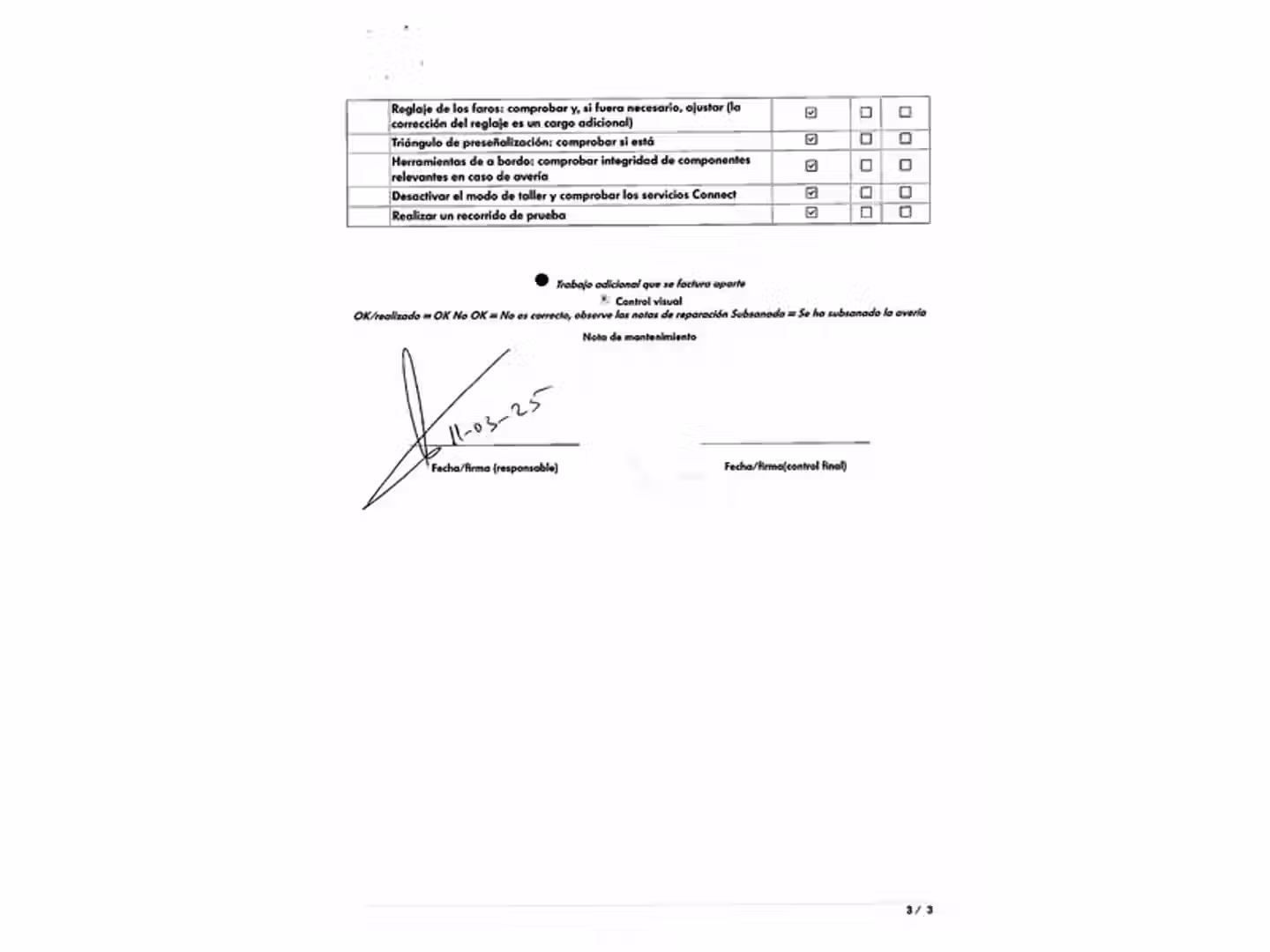 Mantenimiento