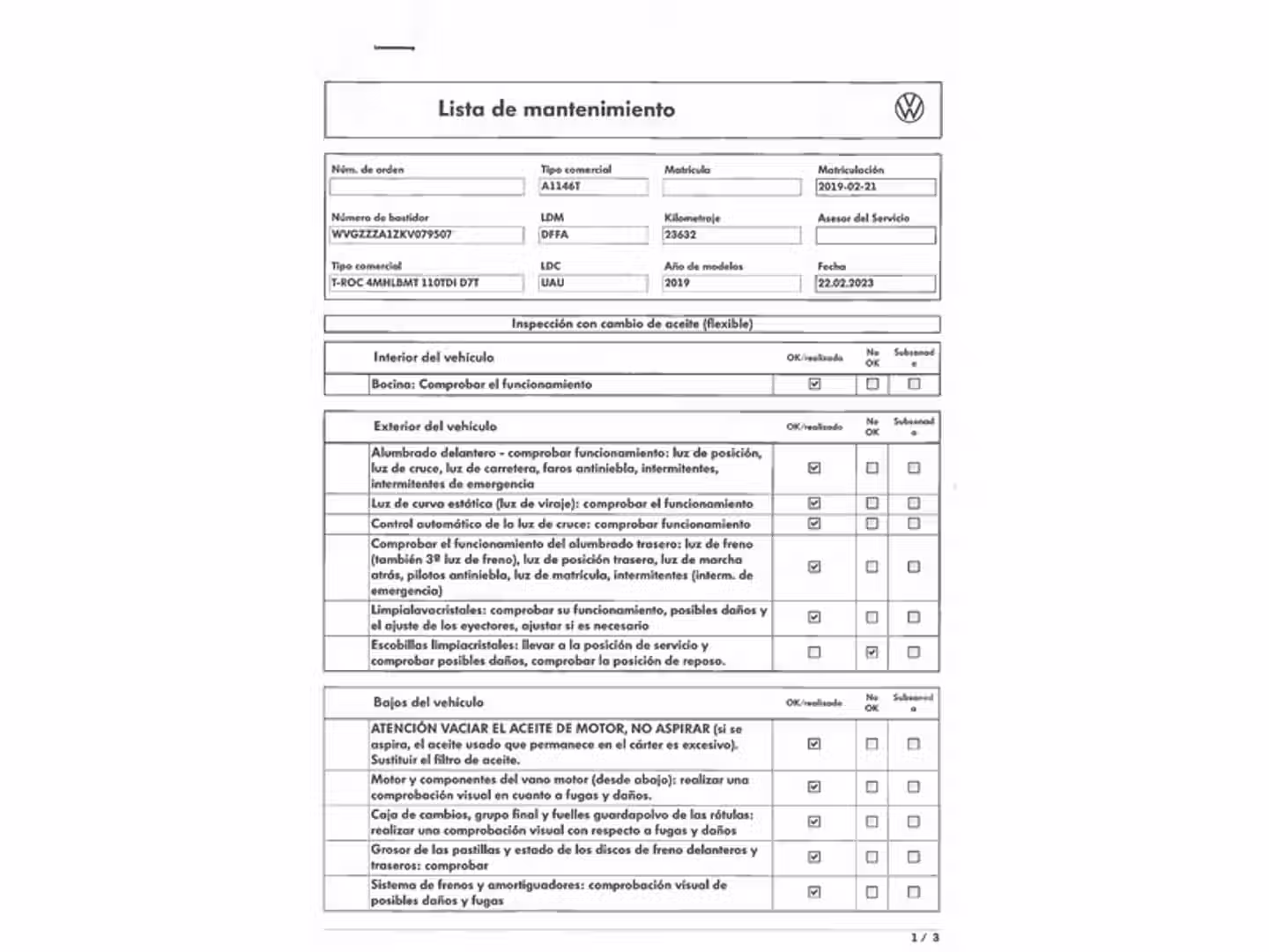 Mantenimiento
