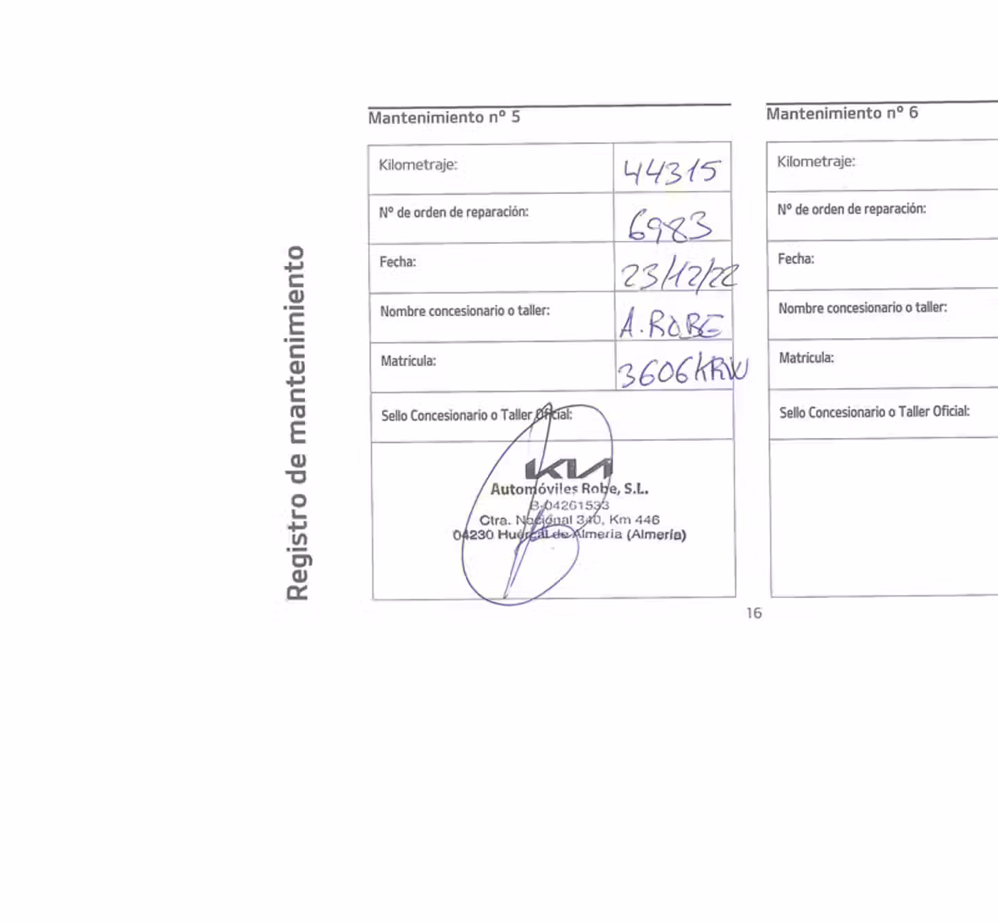 Mantenimiento