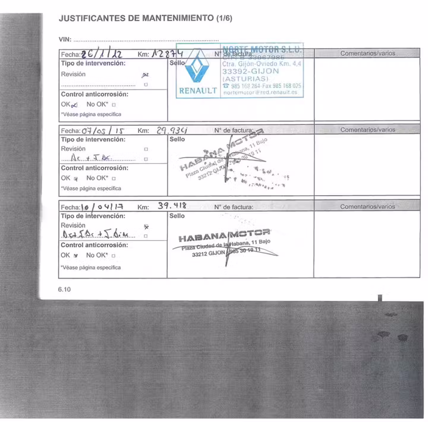 Mantenimiento