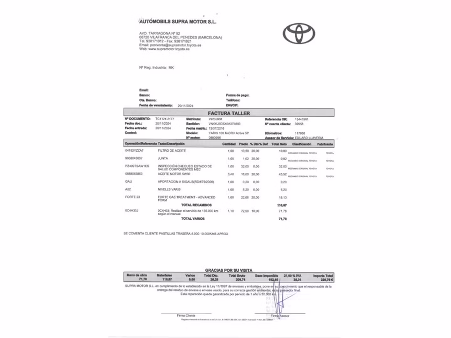 Mantenimiento