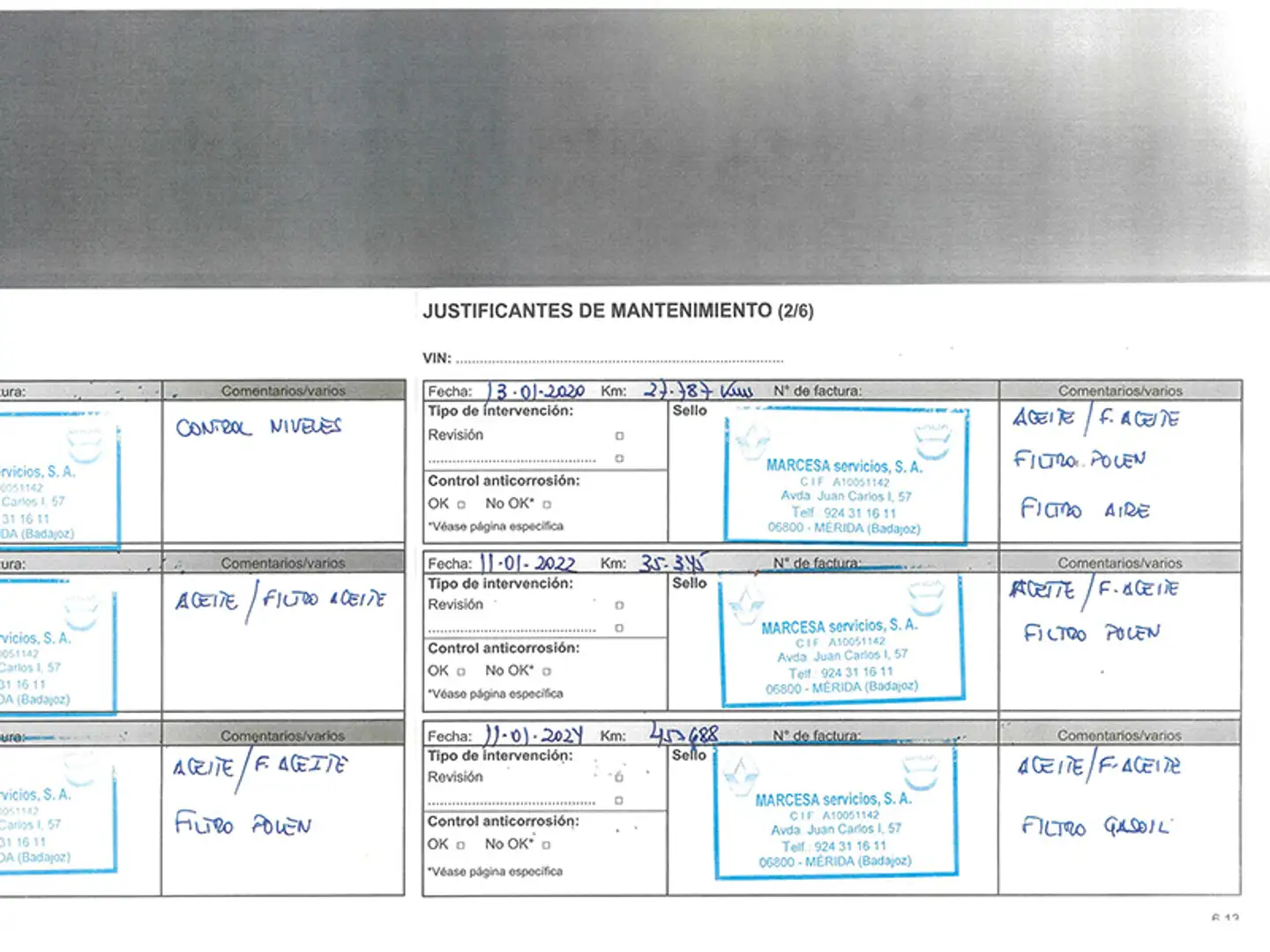 Mantenimiento