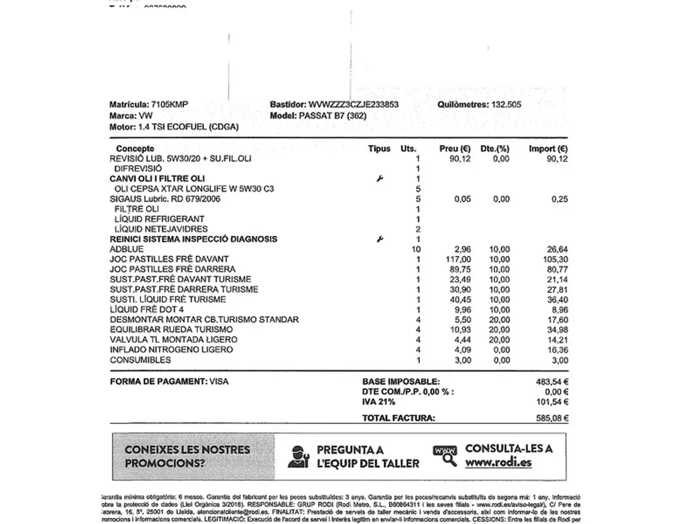 Mantenimiento