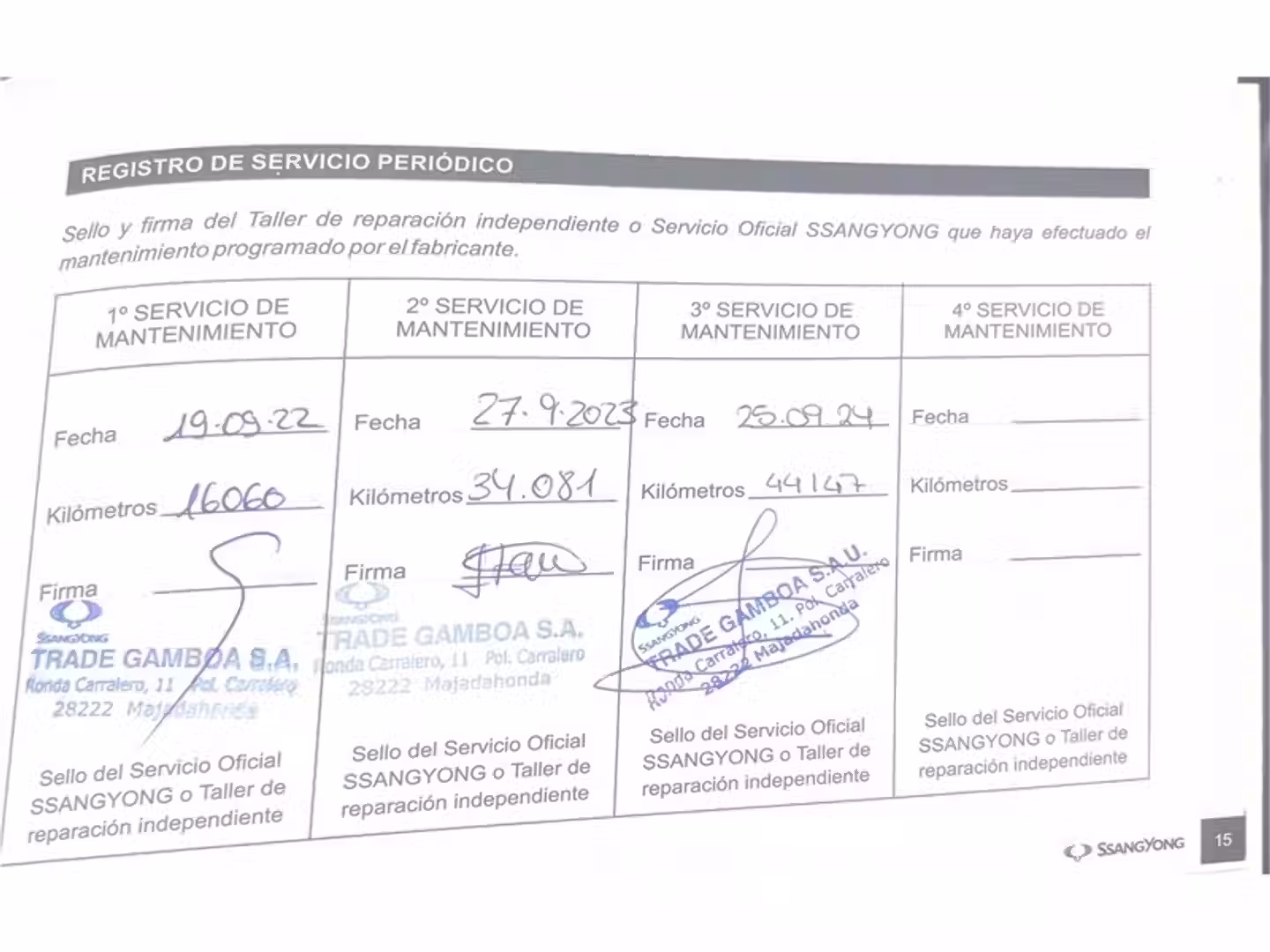 Mantenimiento