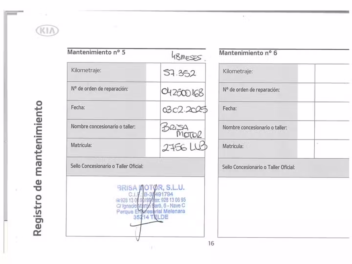 Mantenimiento