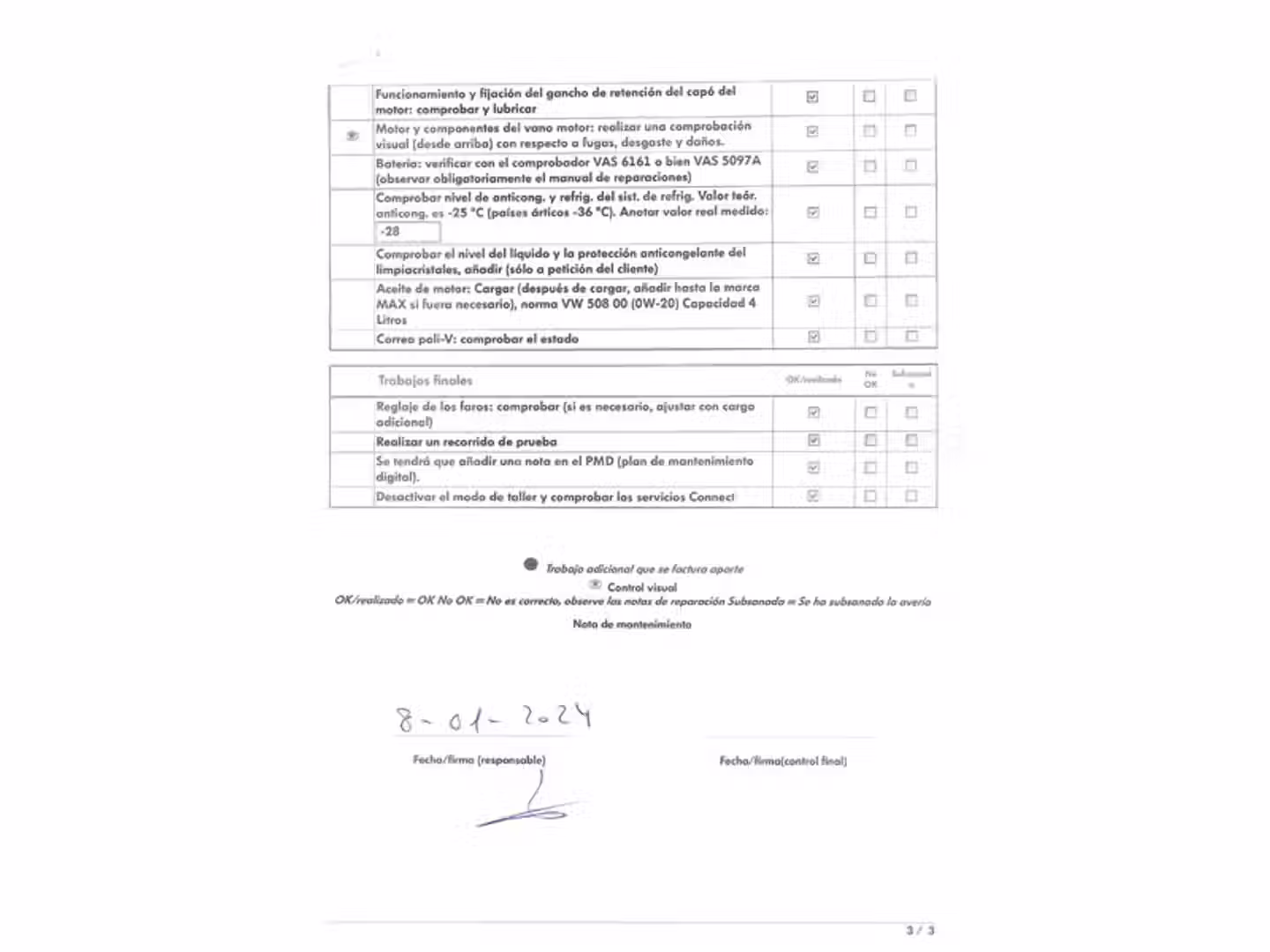 Mantenimiento