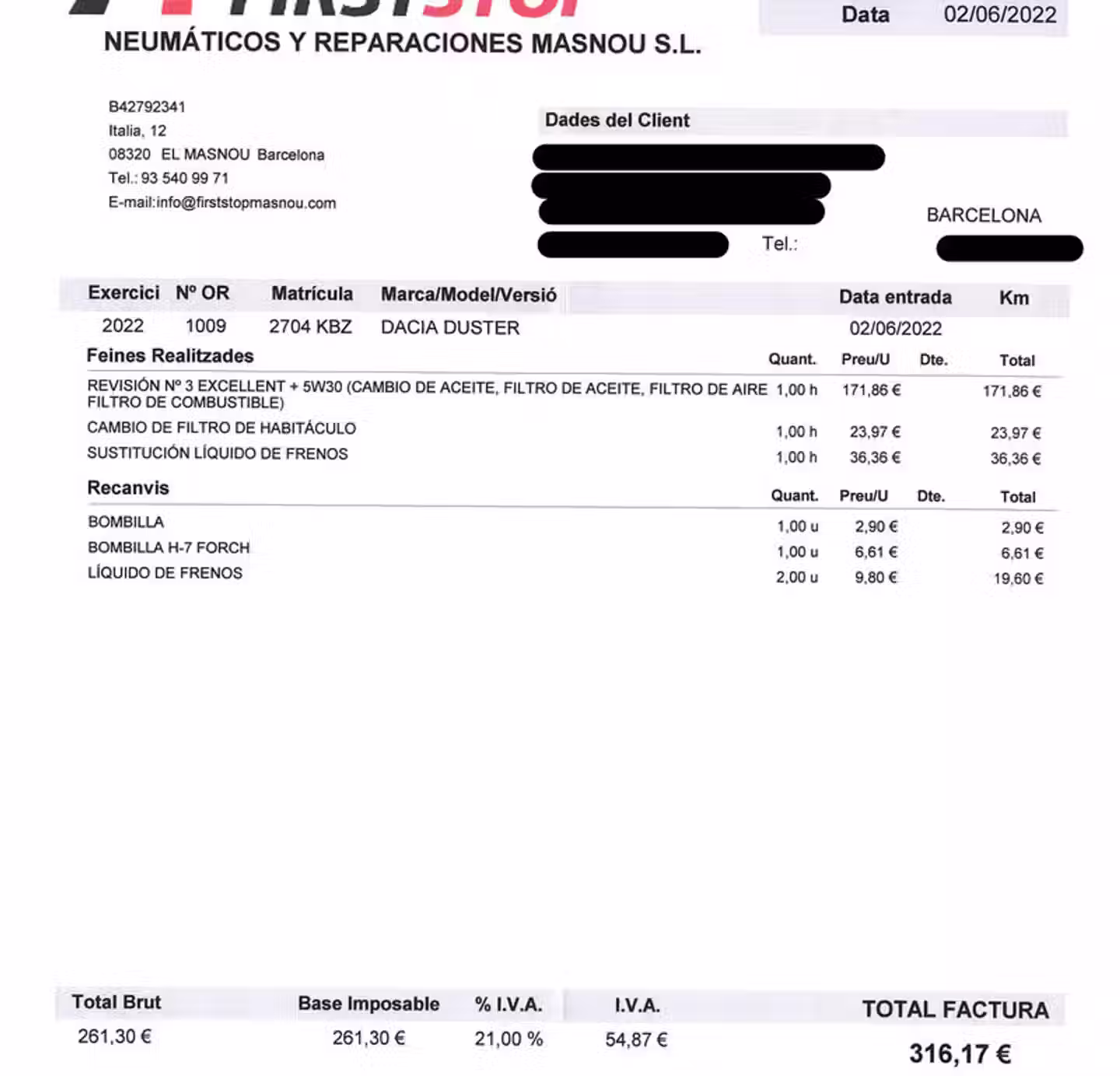 Mantenimiento
