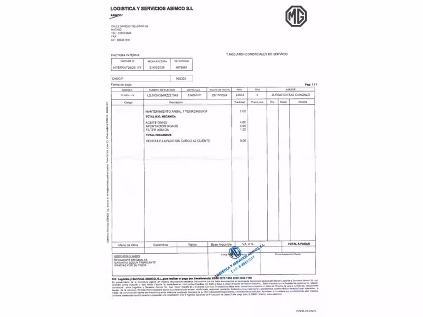 Mantenimiento