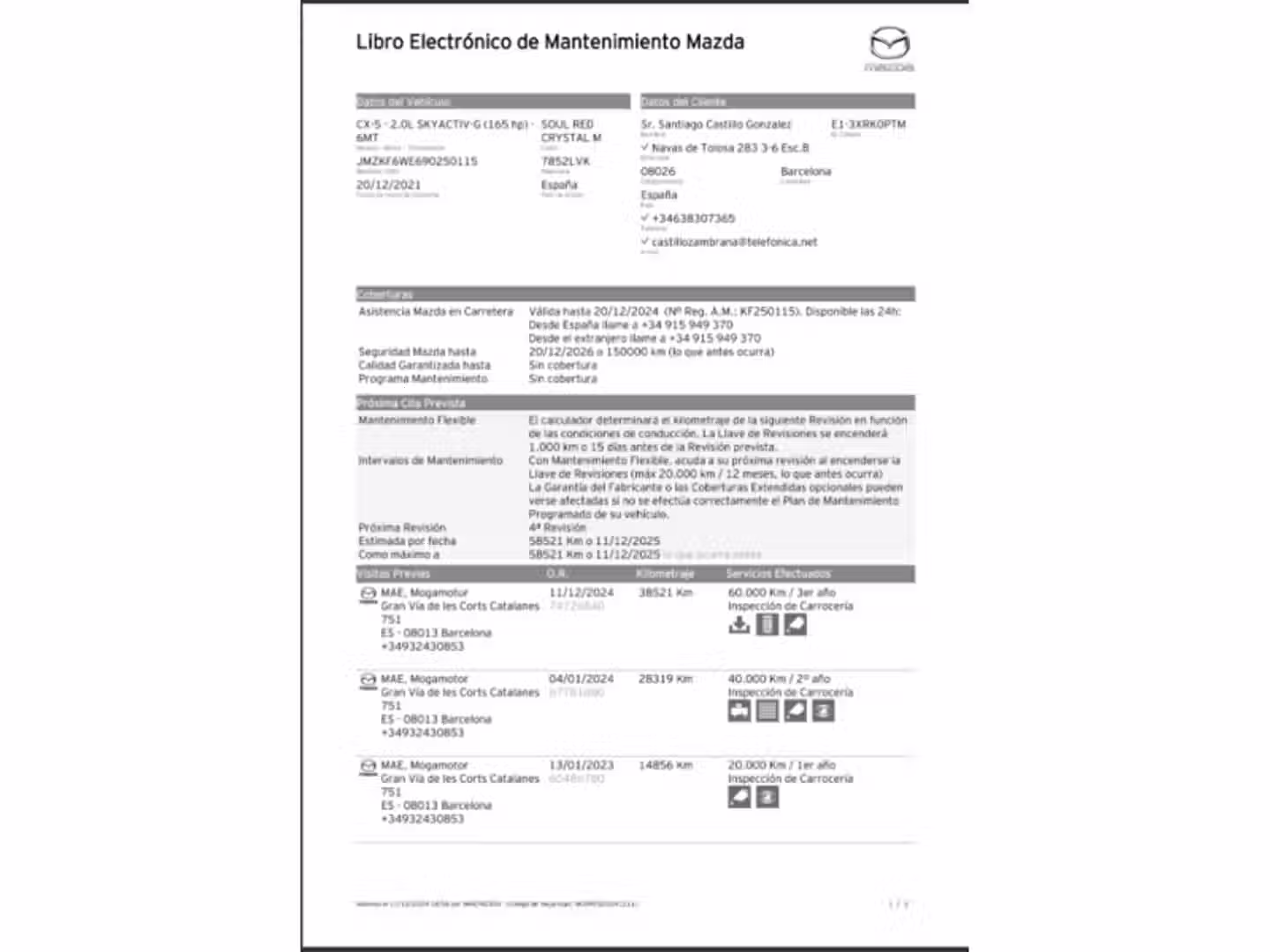 Mantenimiento