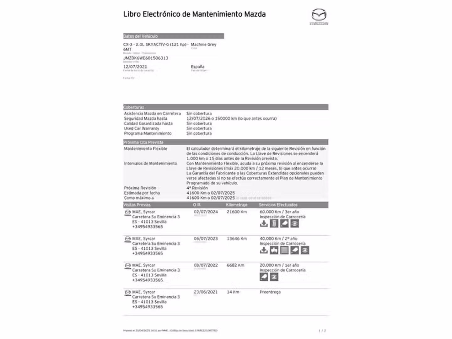 Mantenimiento