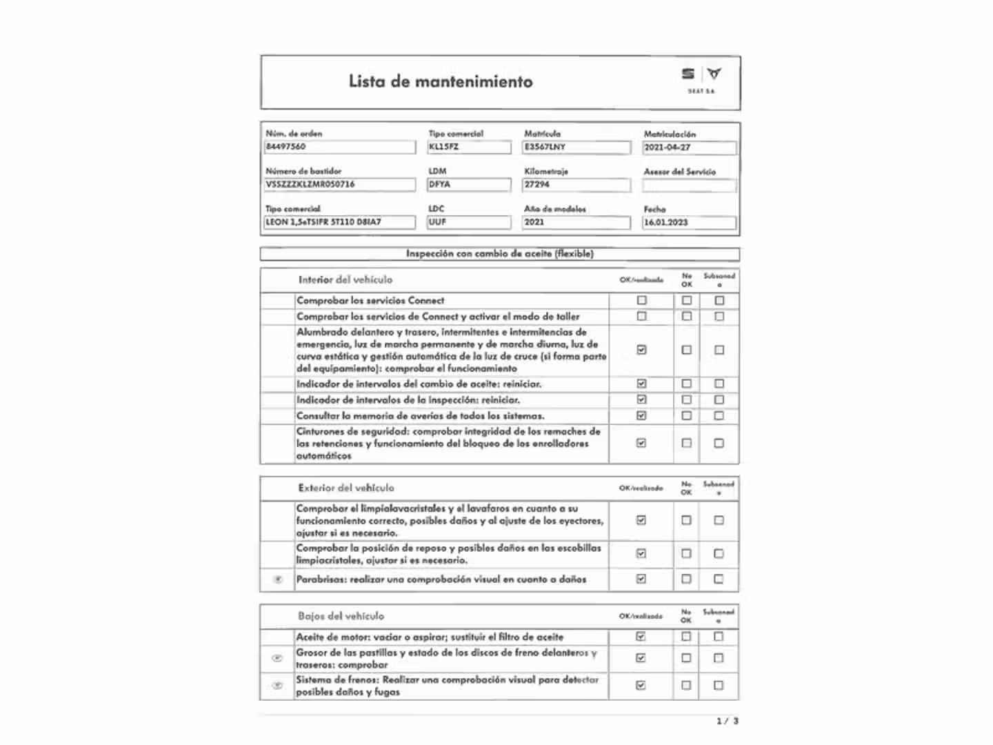 Mantenimiento