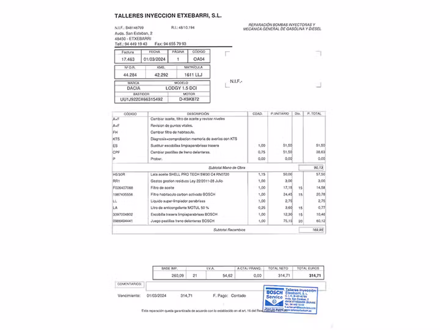 Mantenimiento