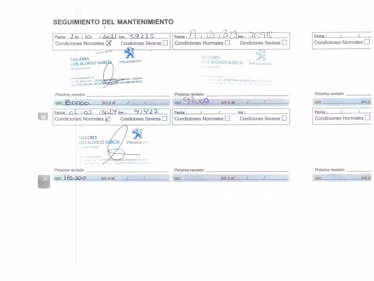 Mantenimiento