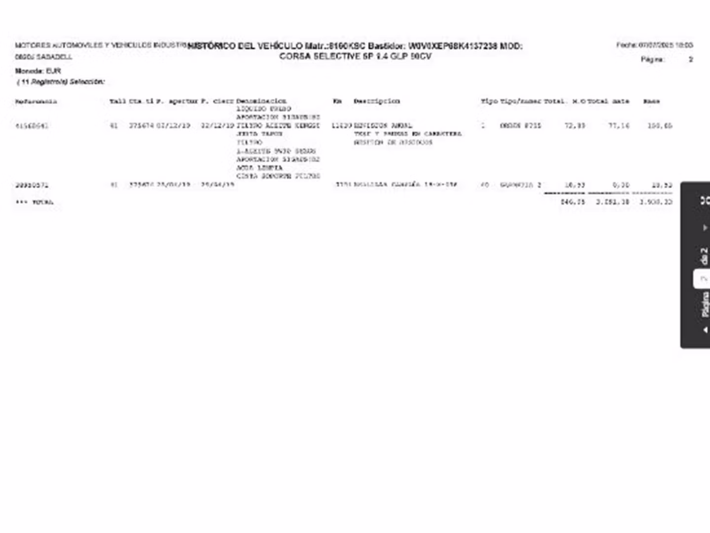 Mantenimiento