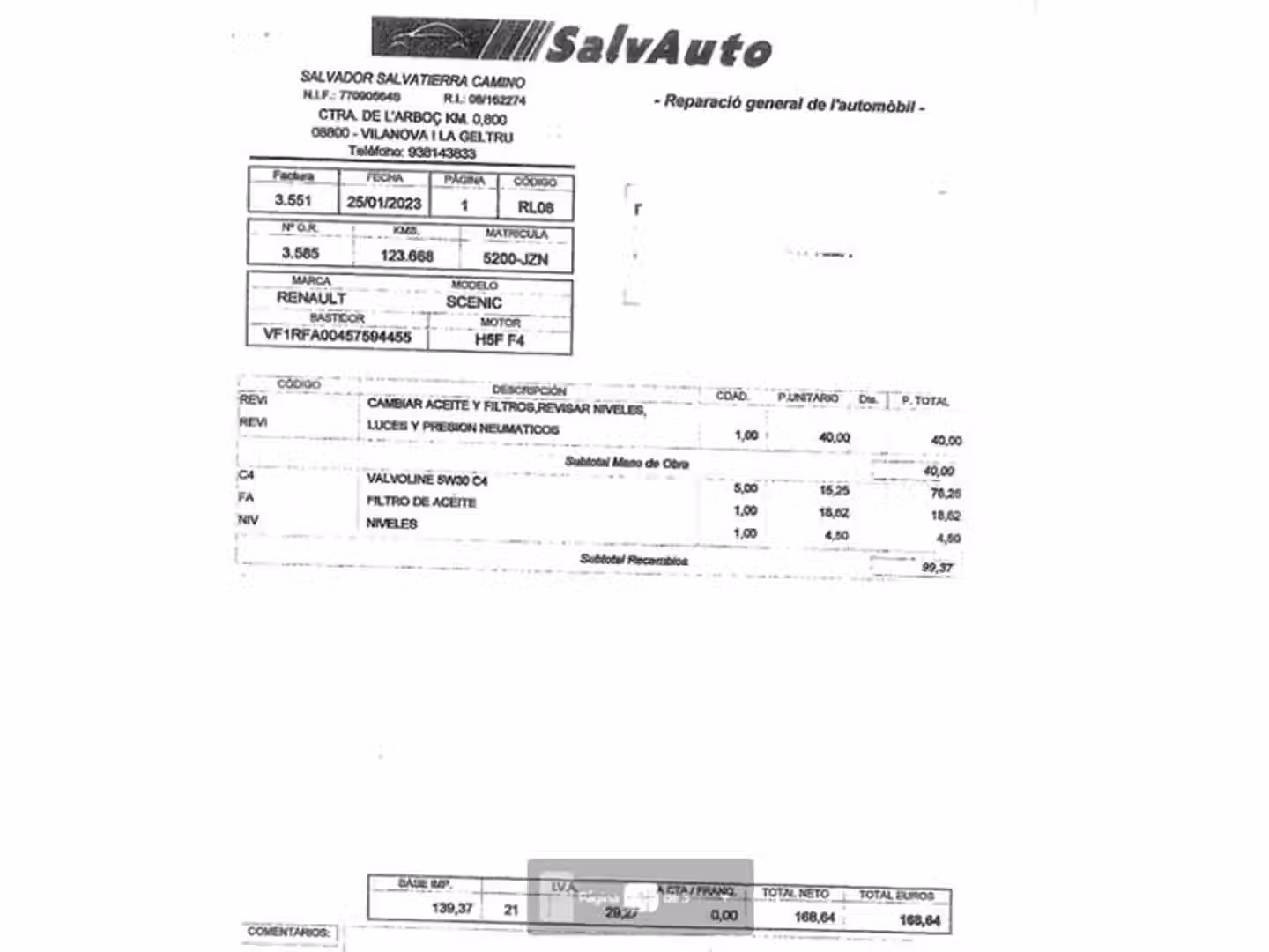 Mantenimiento