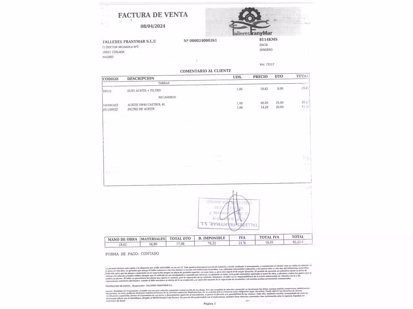 Mantenimiento