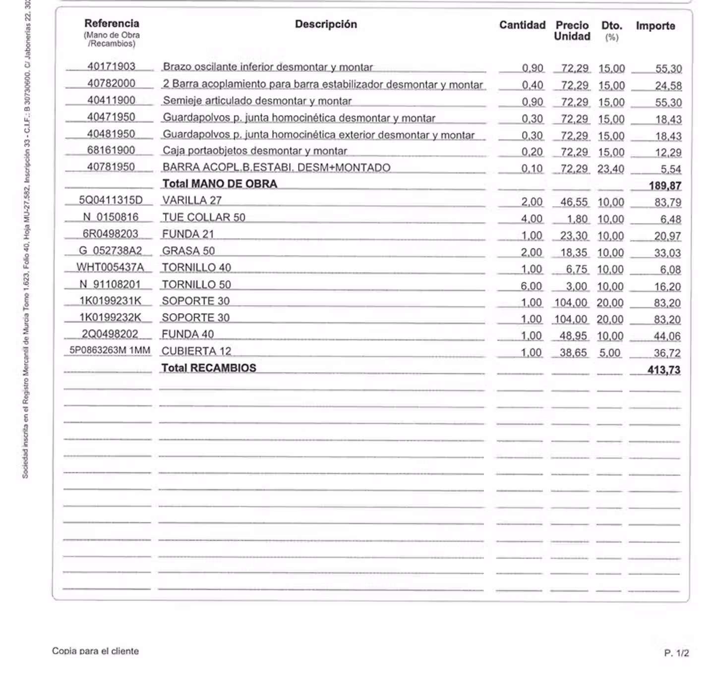 Mantenimiento