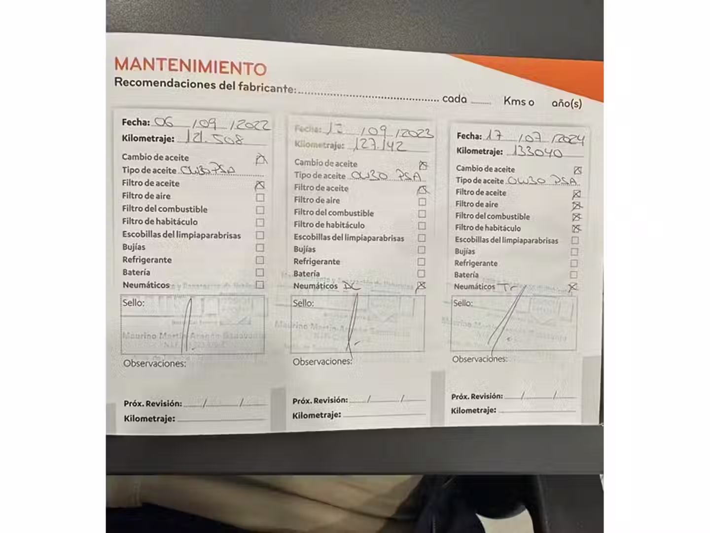 Mantenimiento