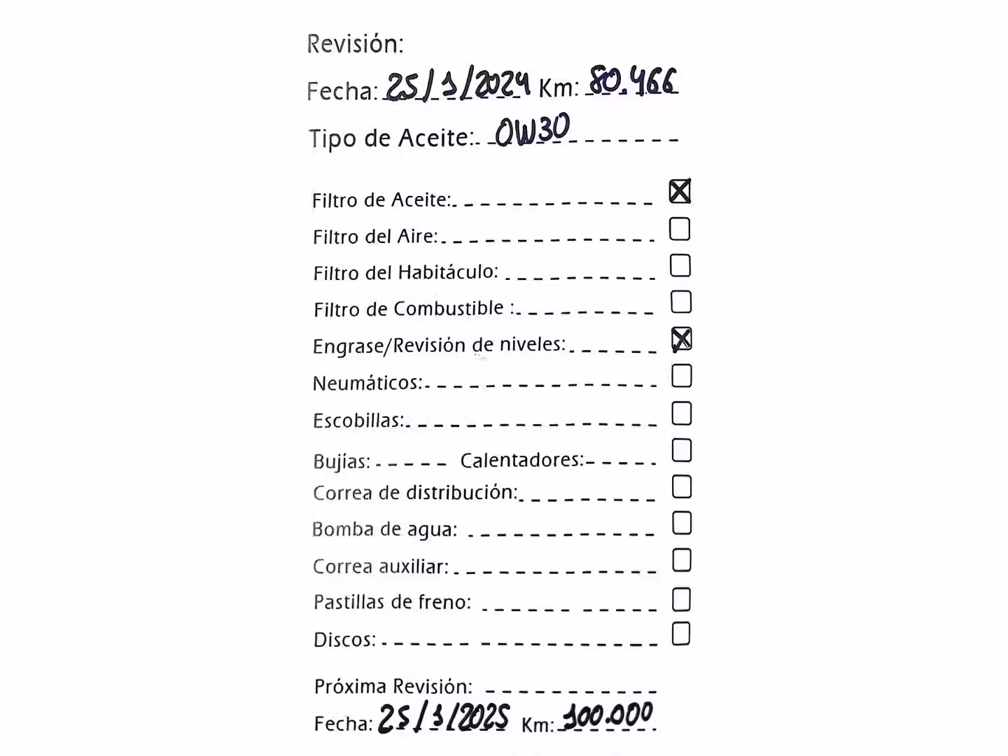 Mantenimiento