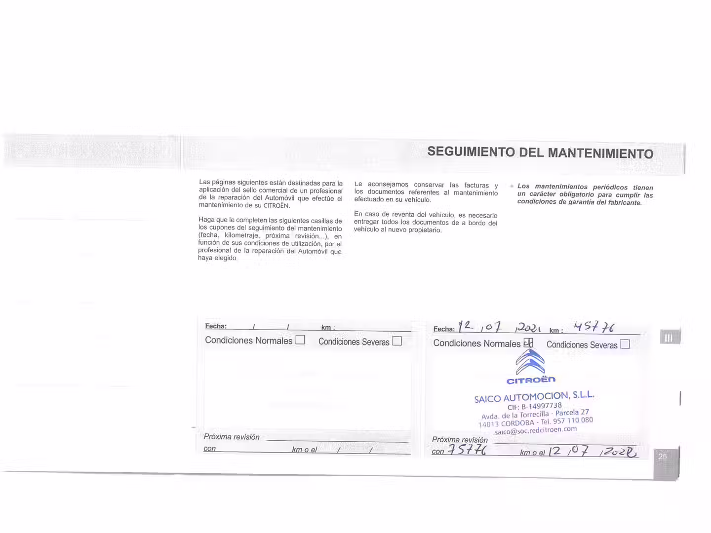 Mantenimiento