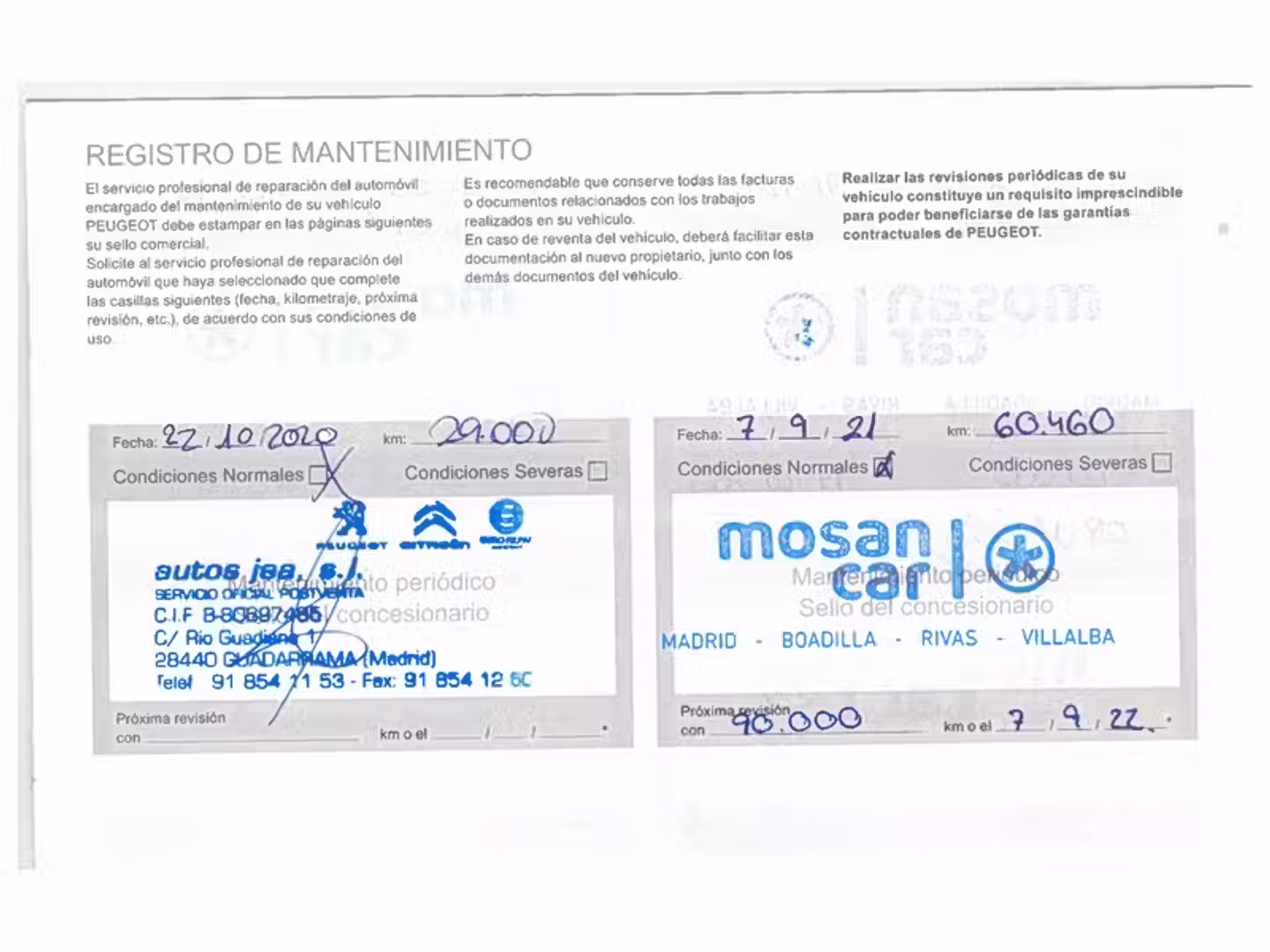 Mantenimiento