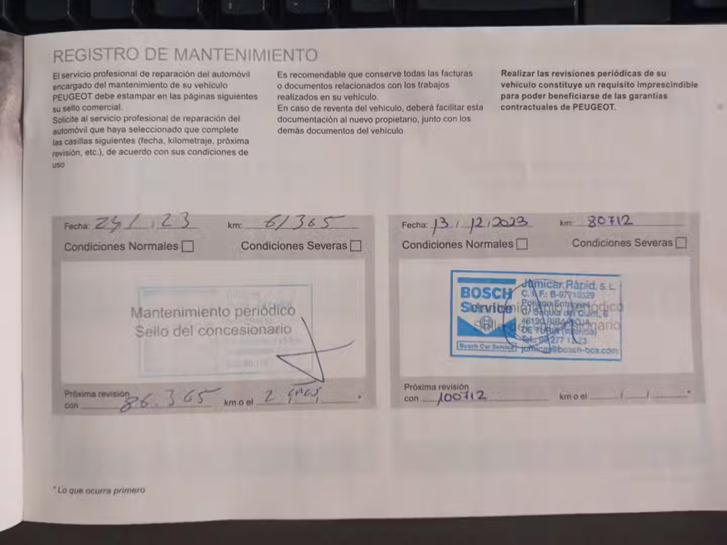 Mantenimiento