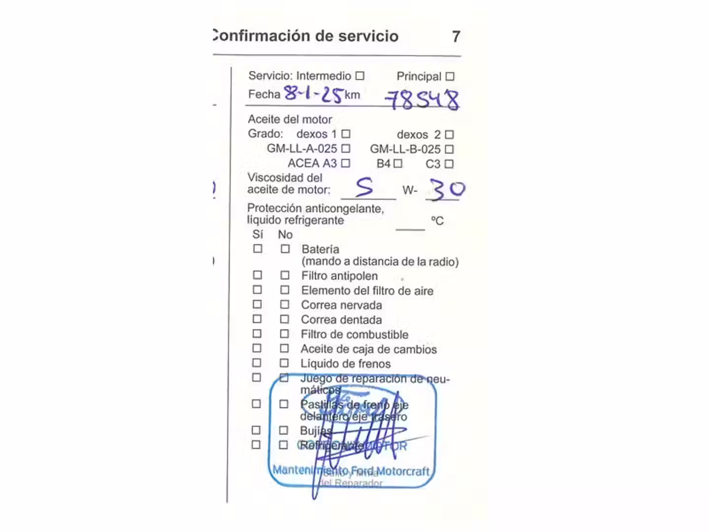 Mantenimiento