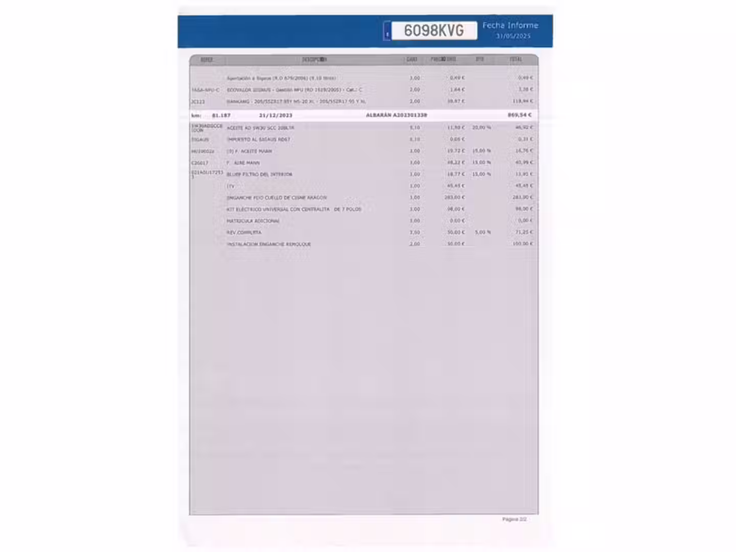 Mantenimiento