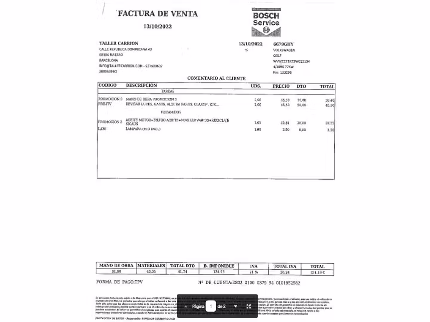 Mantenimiento