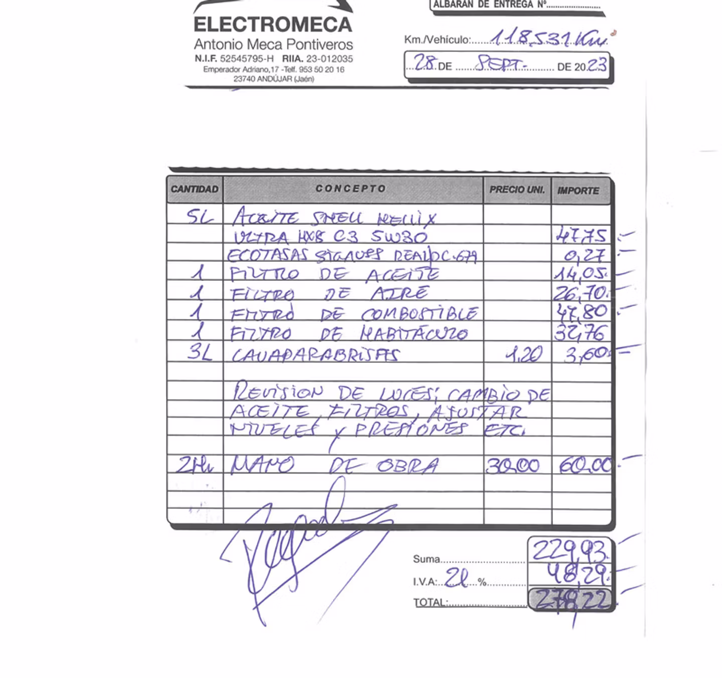 Mantenimiento