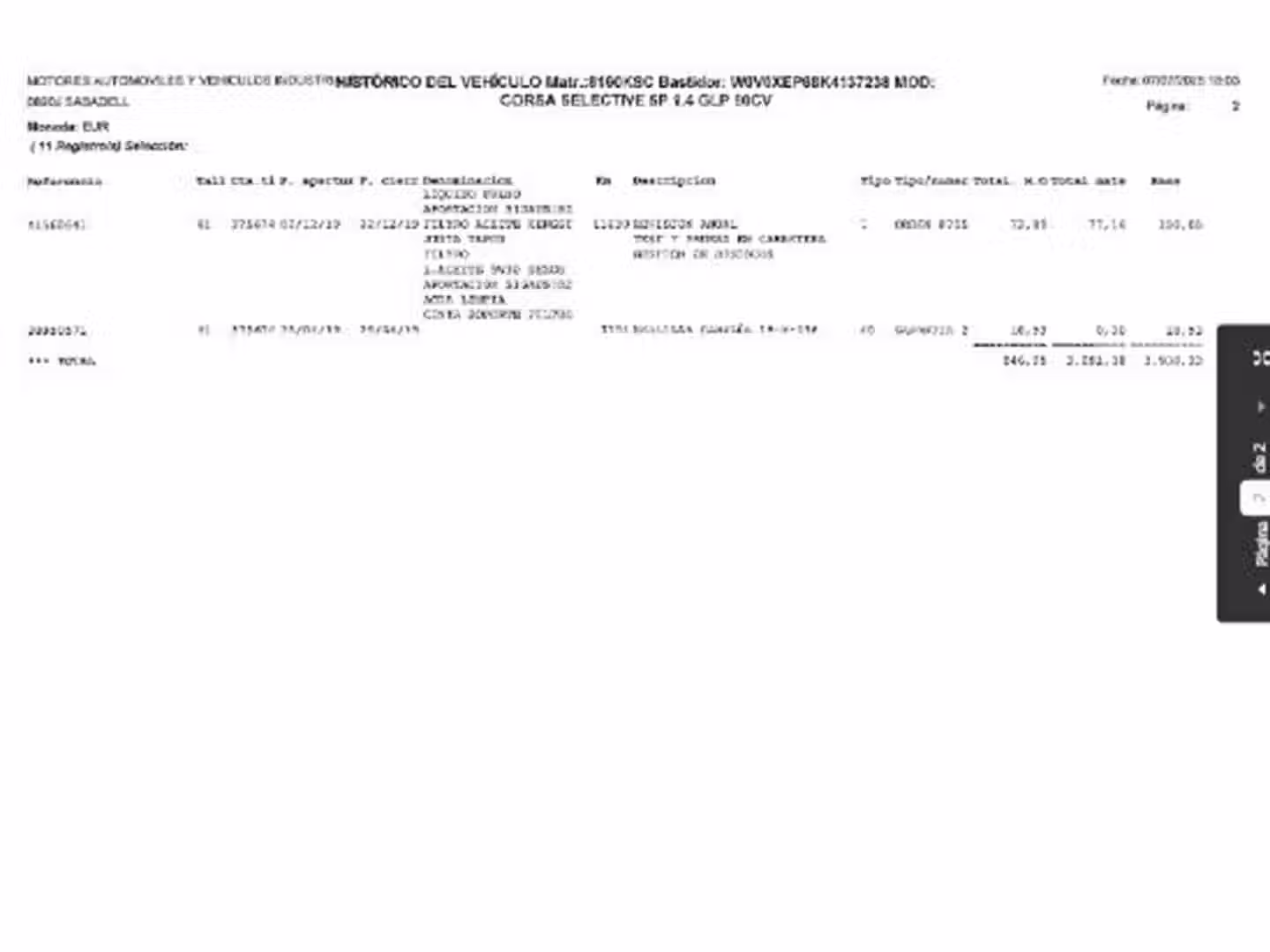 Mantenimiento