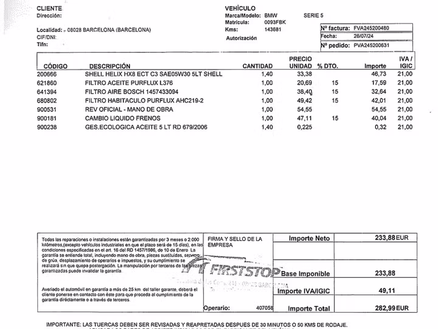 Mantenimiento
