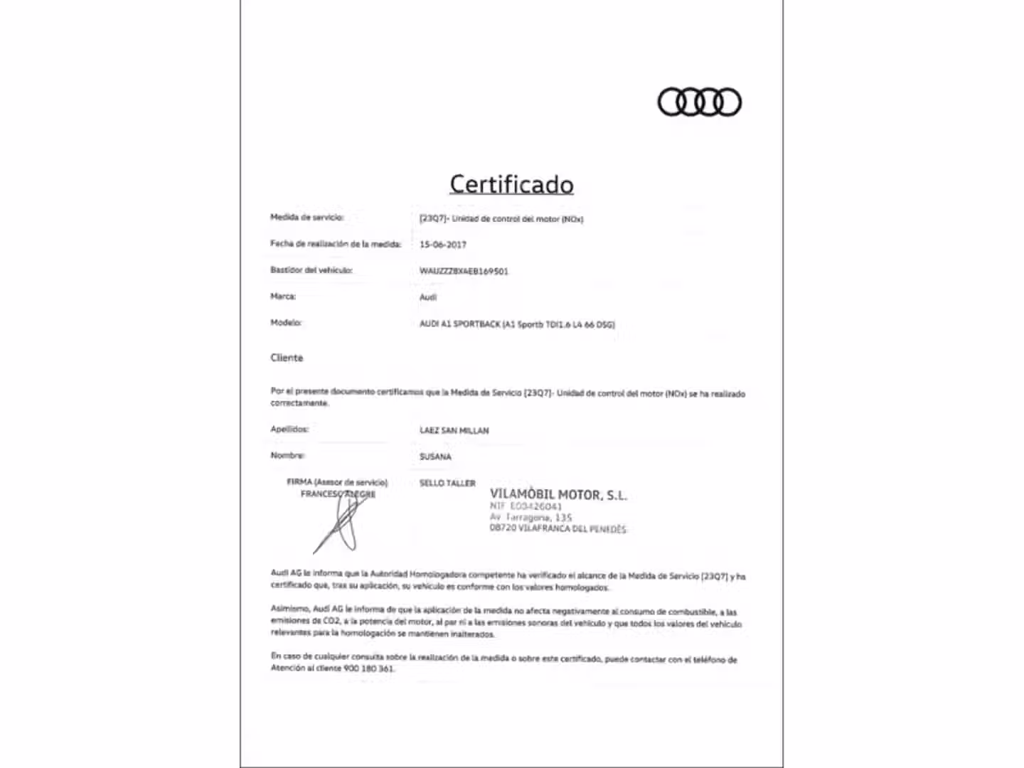 Mantenimiento