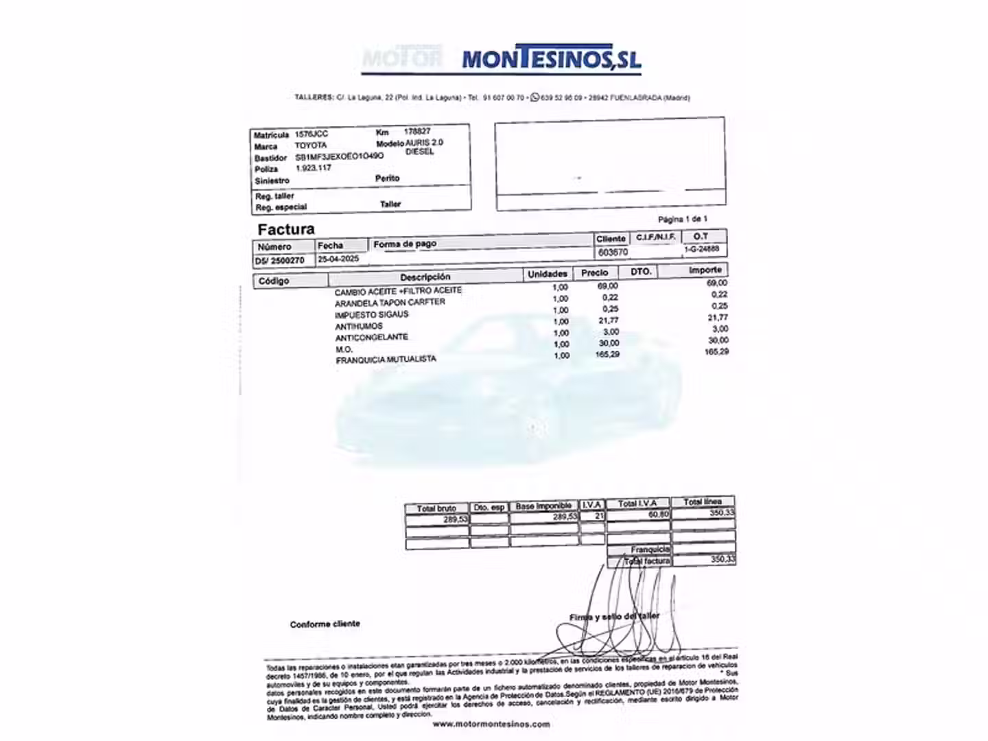Mantenimiento
