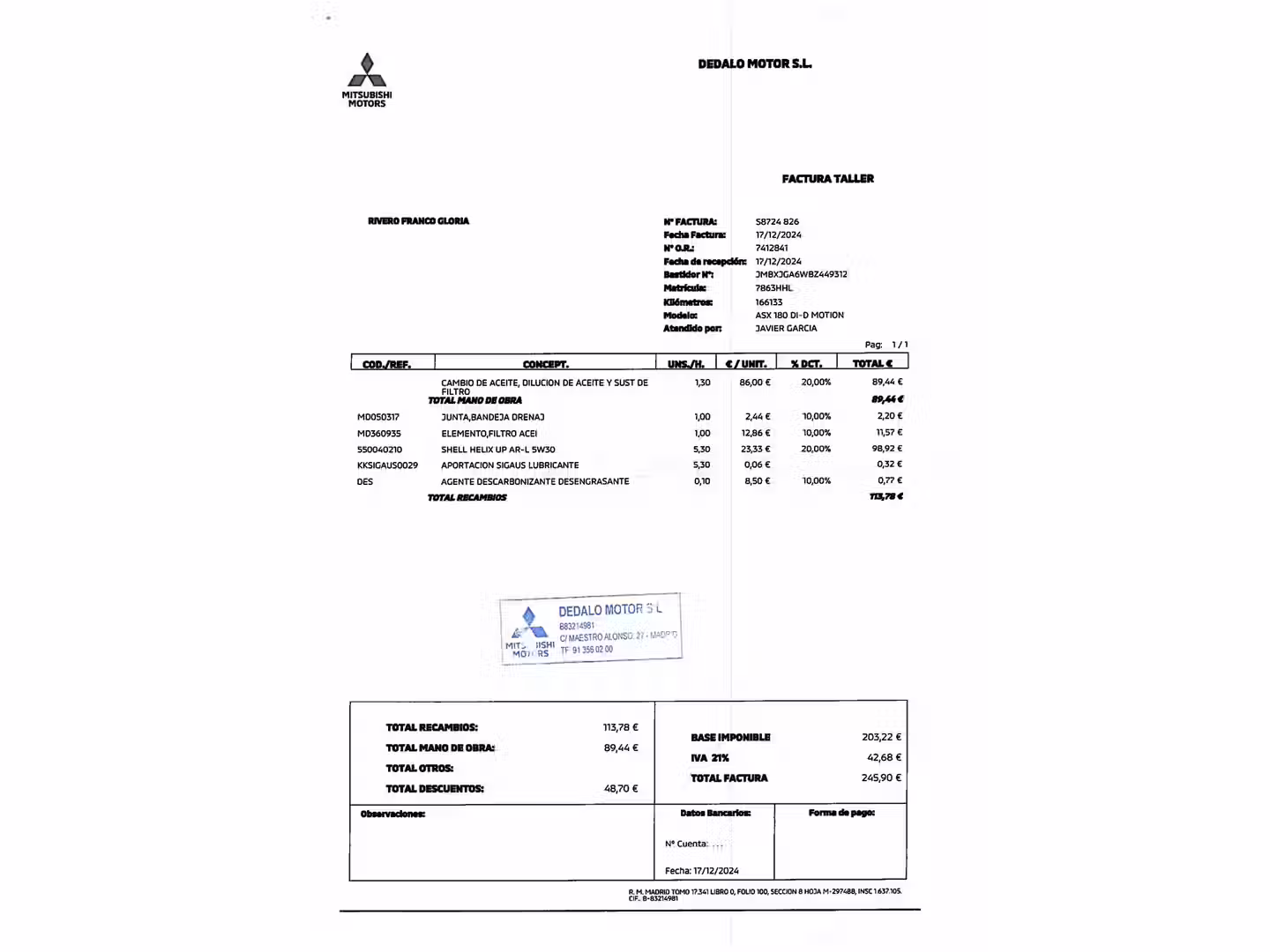 Mantenimiento