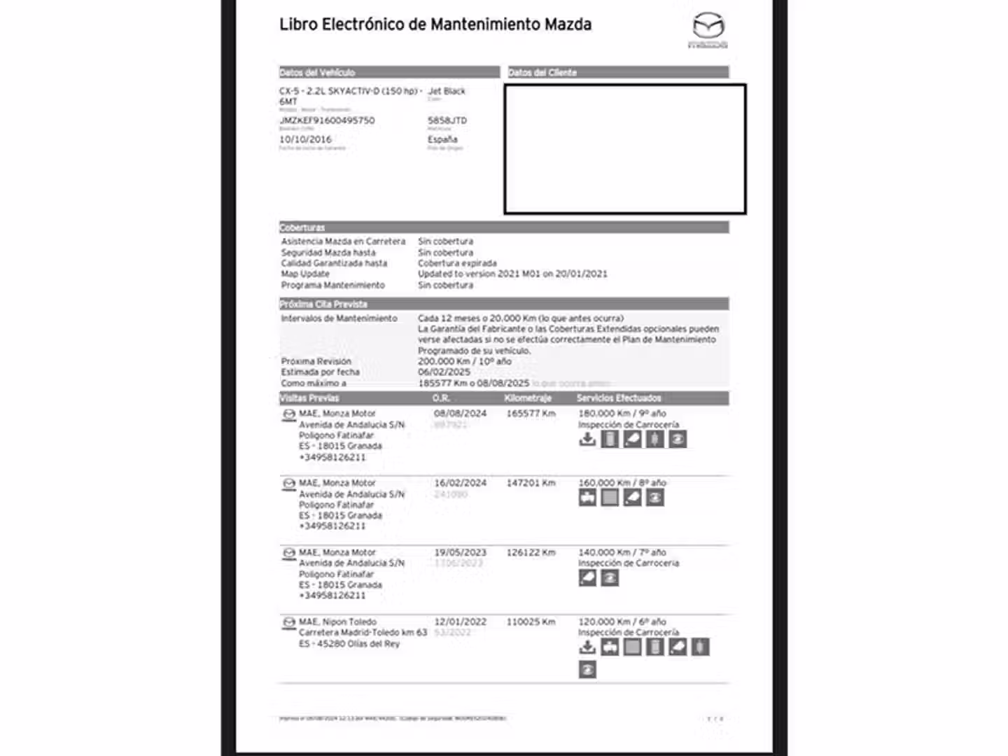 Mantenimiento