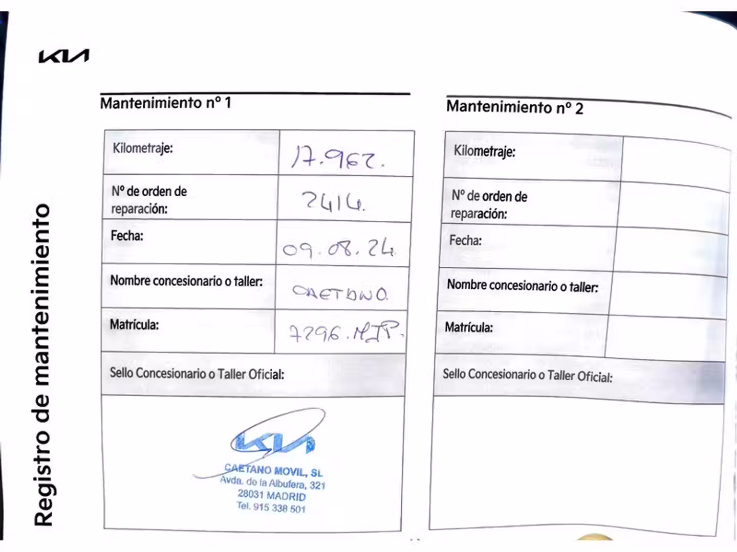 Mantenimiento