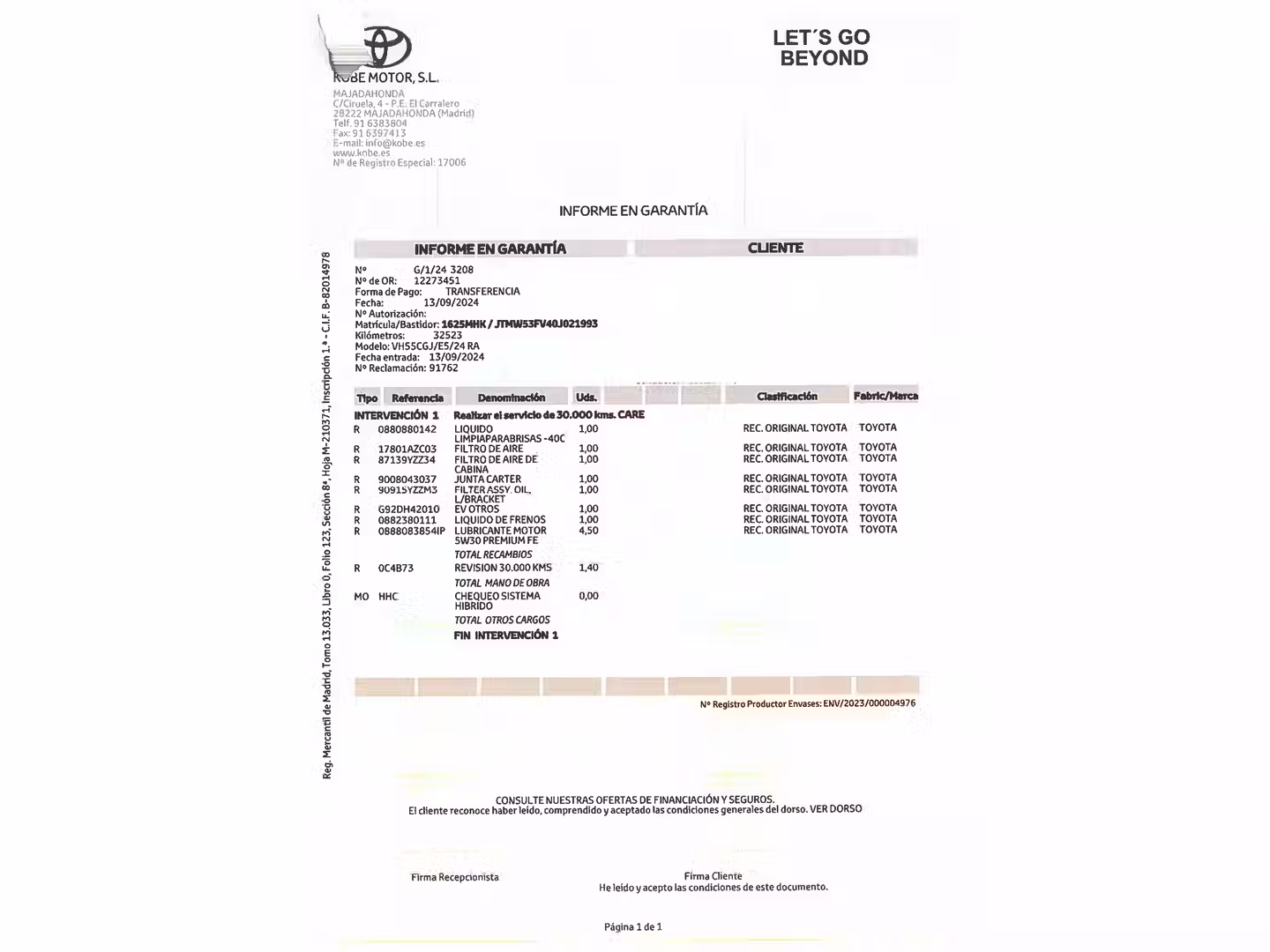 Mantenimiento