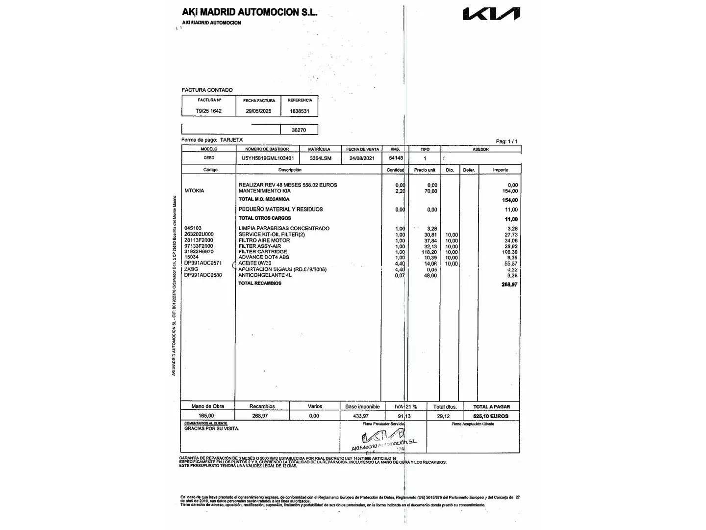 Mantenimiento