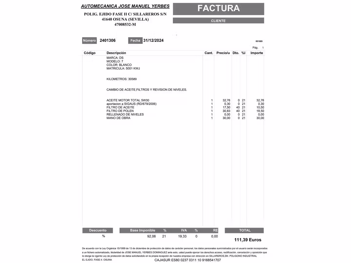 Mantenimiento
