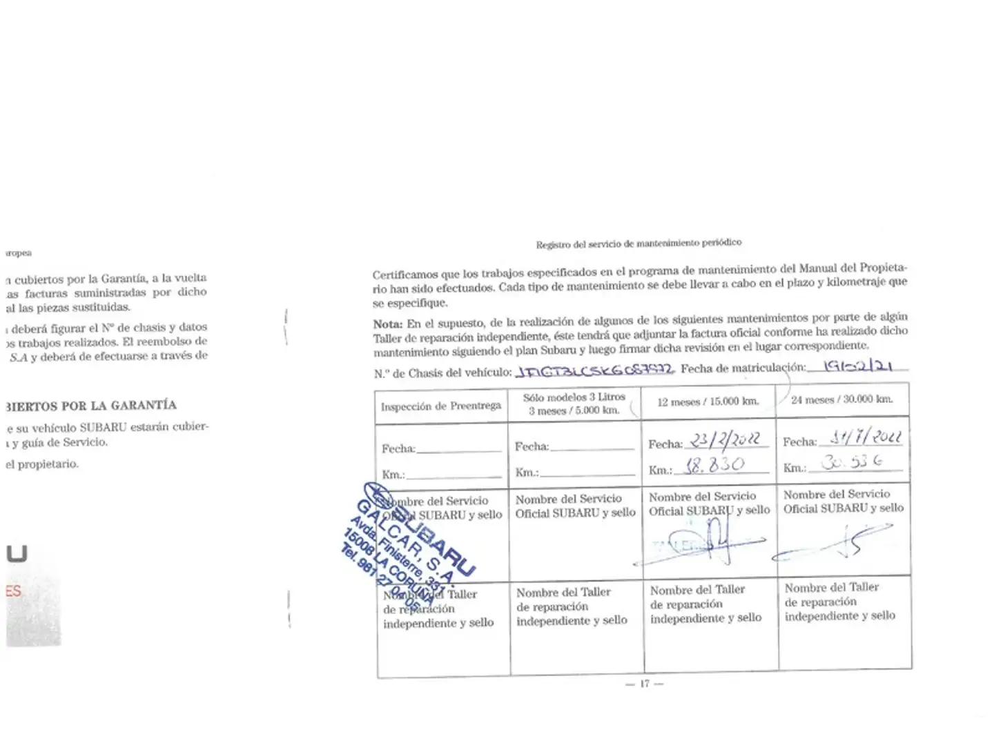 Mantenimiento