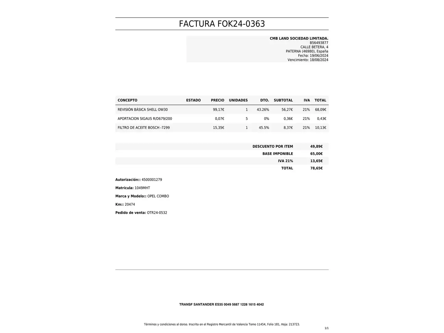 Mantenimiento