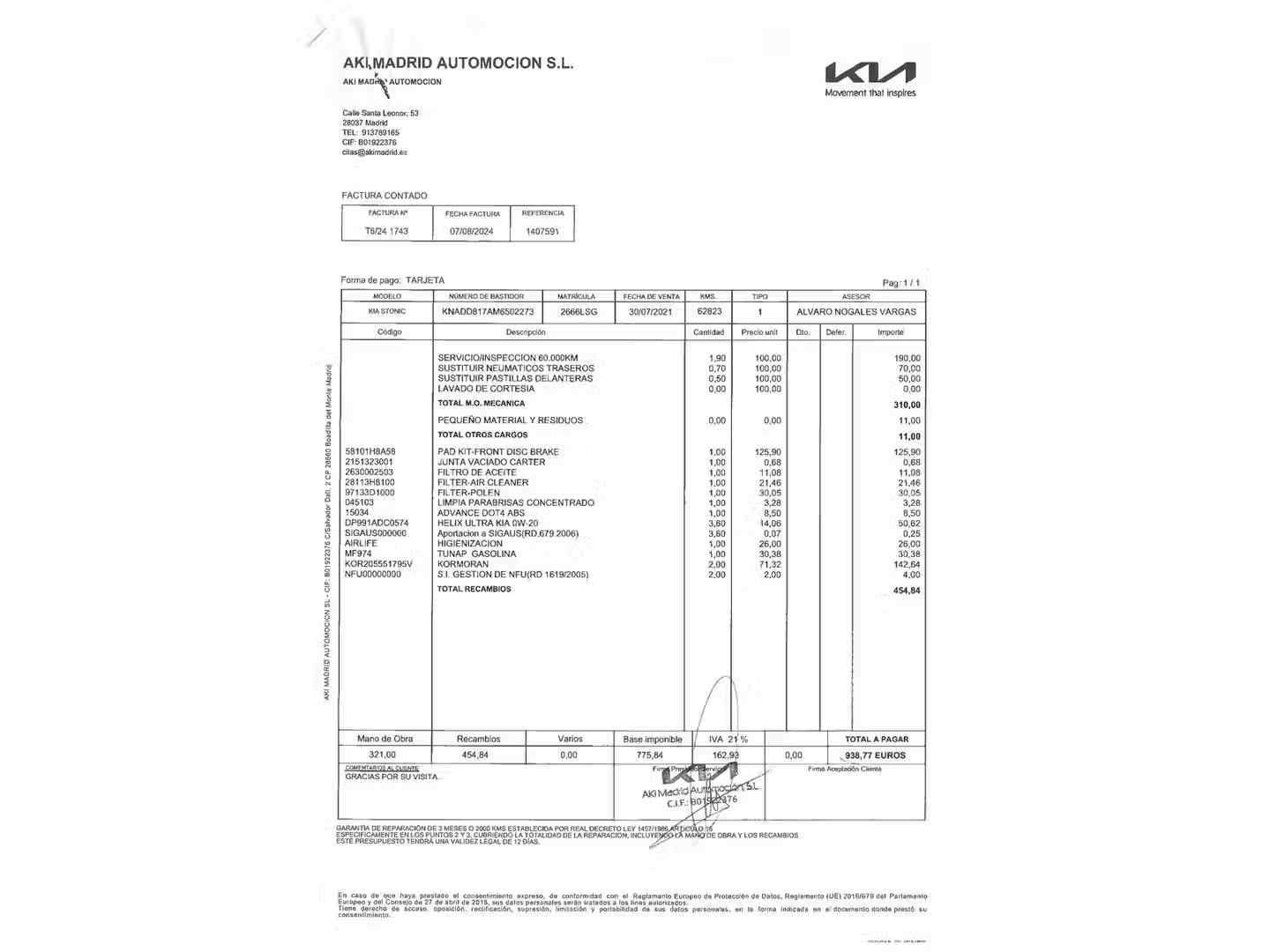 Mantenimiento