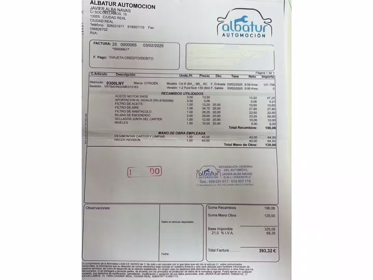 Mantenimiento