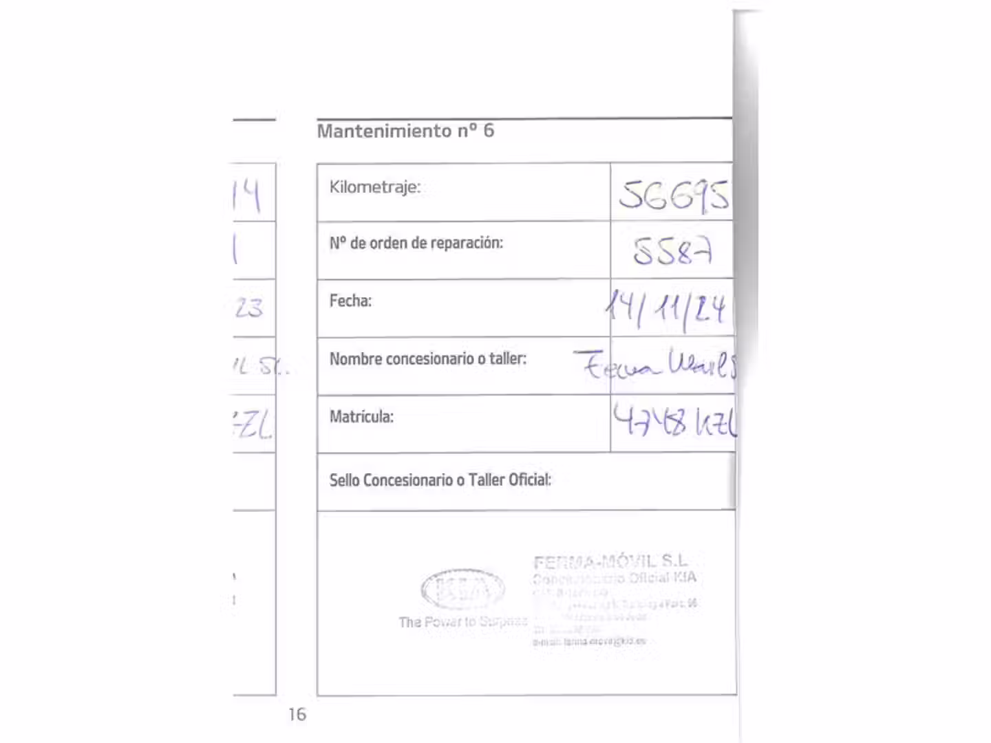 Mantenimiento